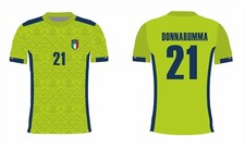 Maglia ITALIA Verde Calcio Con