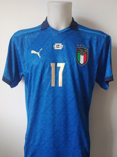 Italy match worn shirt ciro - italy,